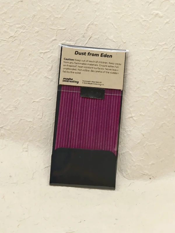 Rose scented premium incense sticks on organic paper